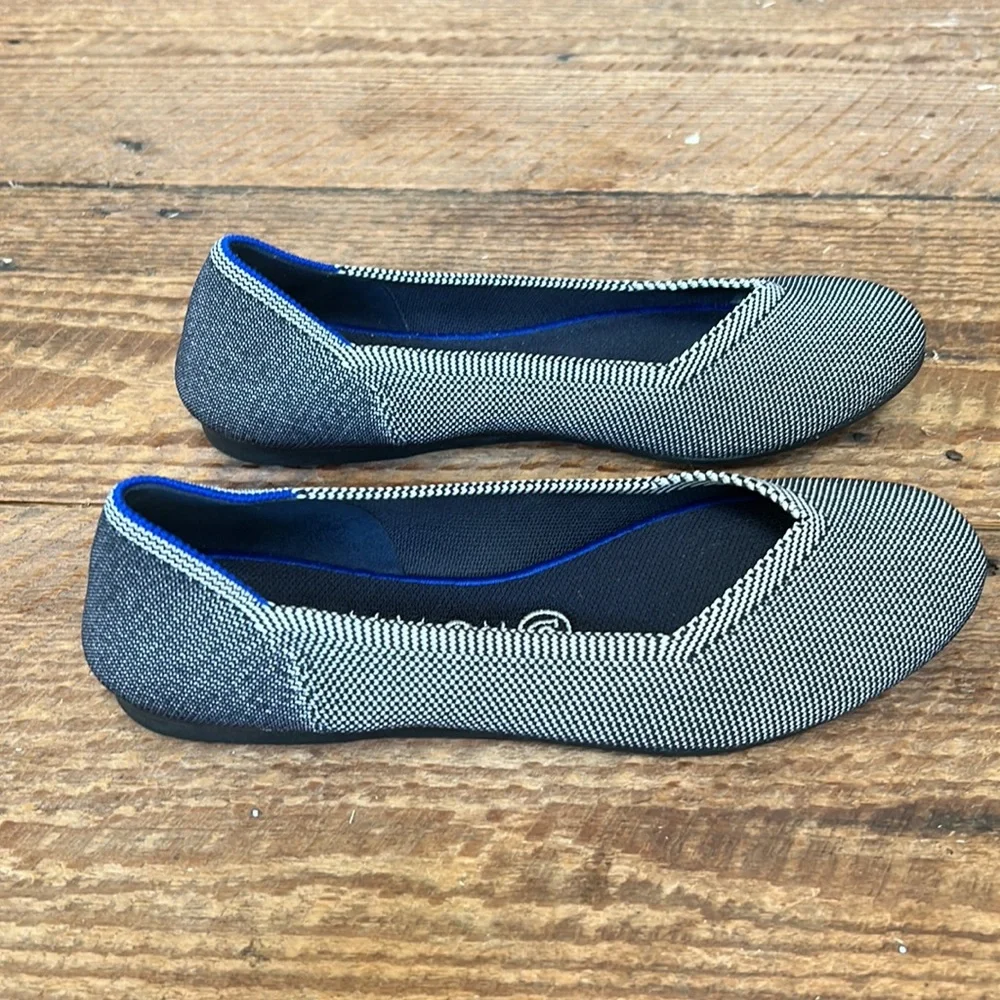 Rothy’s rounded toe flat